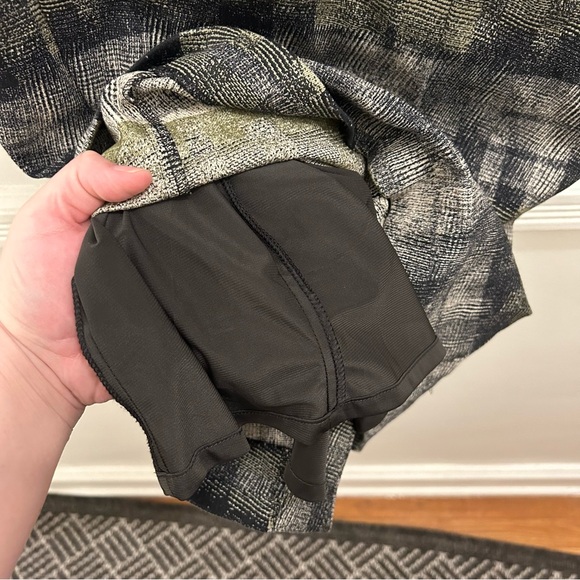 M.M. Lafleur The Shirley Dress 6 Scratch Plaid Matcha gray white black - Picture 7 of 10